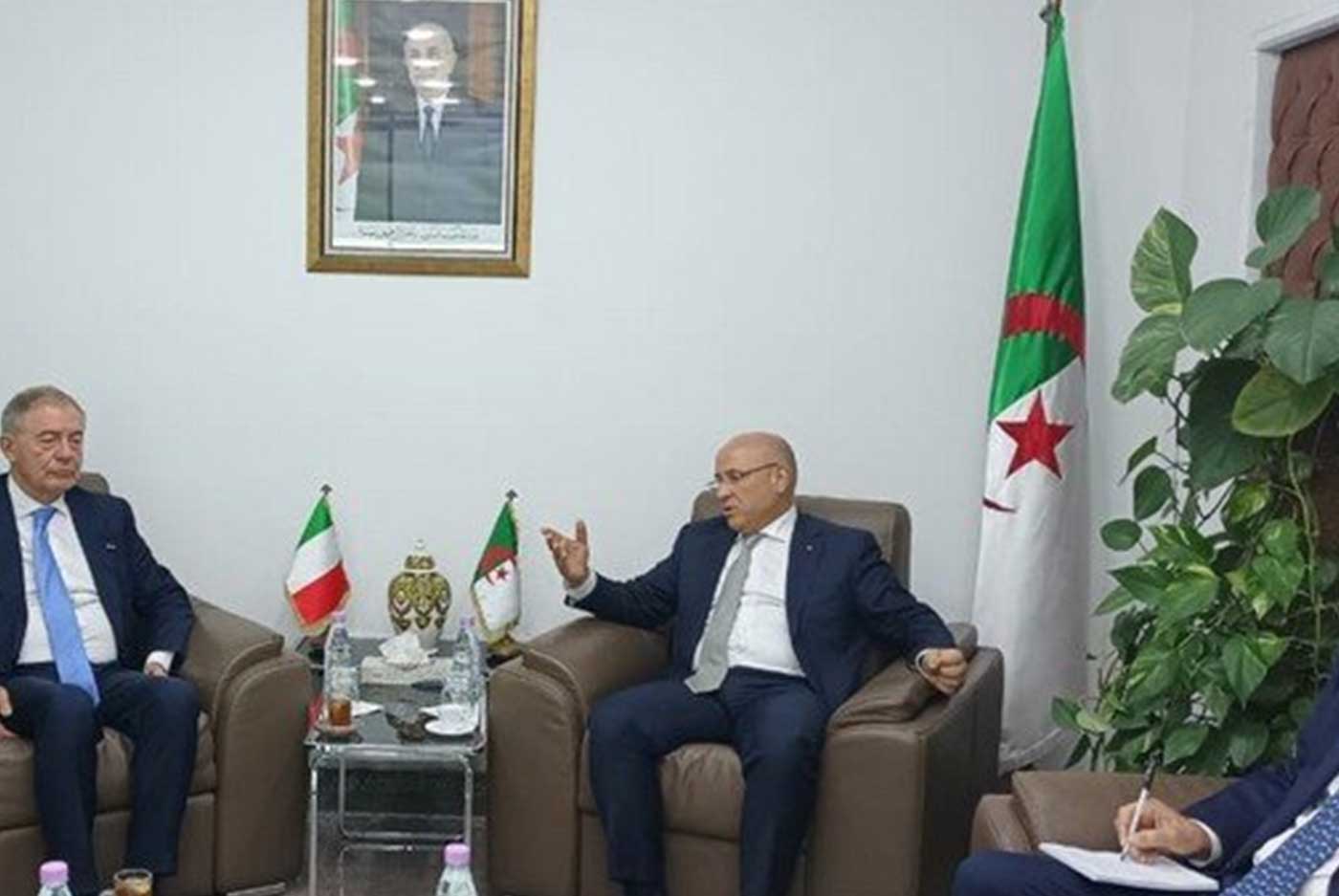 زيتوني يبحث سبل تعزيز التعاون الثنائي مع الوزير الإيطالي للمشروعات