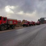شاحنات الحماية المدنية الجزائرية