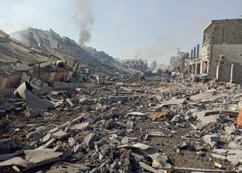 مخلفات العدوان الصهيوني على غزة