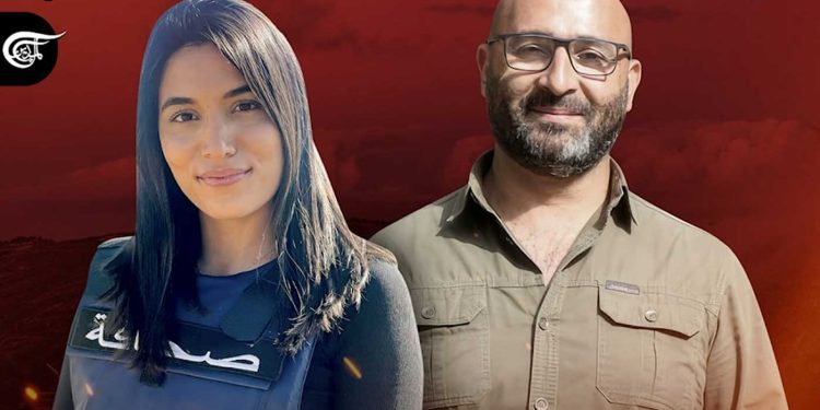 لبنان…استشهاد مراسلة ومصور الميادين وحزب الله يتوعد بالرد