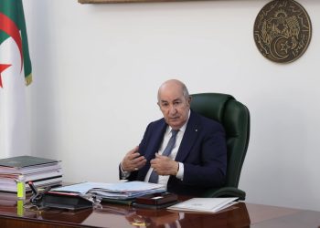الرئيس الجزائري عبد المجيد تبون