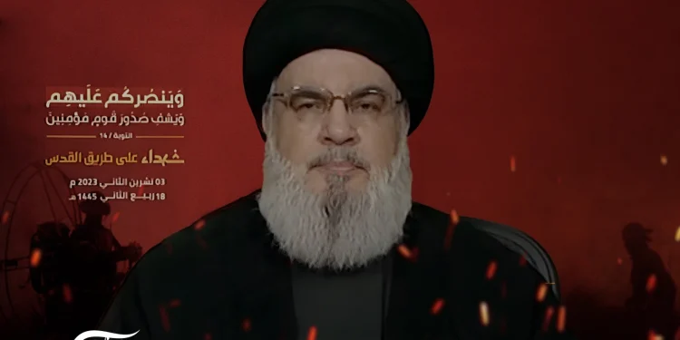 الأمين العام لحزب الله حسن نصرالله