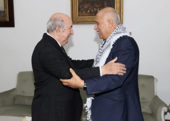 الرئيس الجزائري يستقبل مسؤولا في حركة فتح الفلسطينية