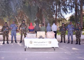الحدود مع المغرب…الجيش الجزائري يحبط محاولة ادخال 12 قنطار من المخذرات