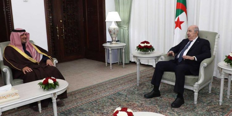 تبون يستقبل وزير الداخلية السعودي