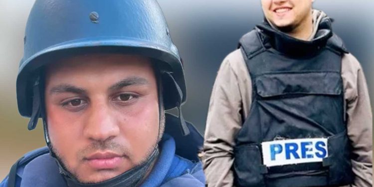 فلسطين المحتلة…حمزة الدحدوح و مصطفى ثريا يستشهدان اثناء تأديتهما العمل الصحفي