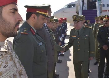 رئيس أركان الجيش الجزائري يحل بالرياض