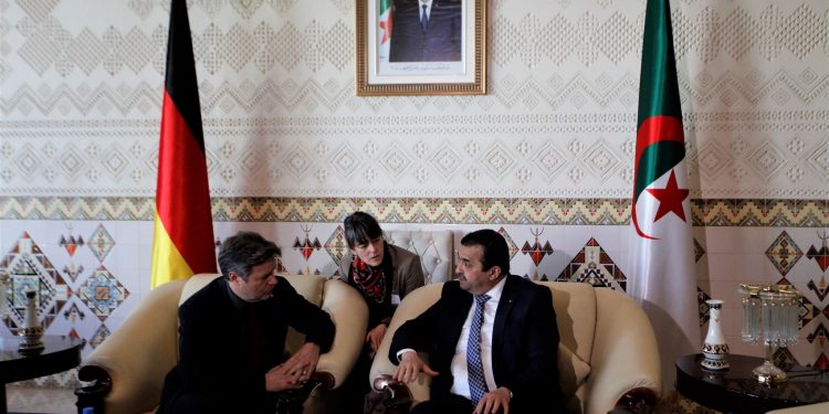 روبرت هابيك، نائب المستشار الألماني في زيارة رسمية إلى الجزائر