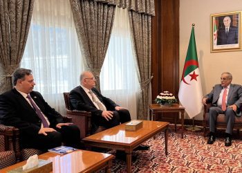 العرباوي يستقبل السفير السوري في الجزائر