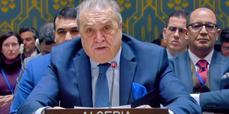 الجزائر…قرار الوقف الفوري لإطلاق النار في غزة يجب أن يُطبق بحذافيره