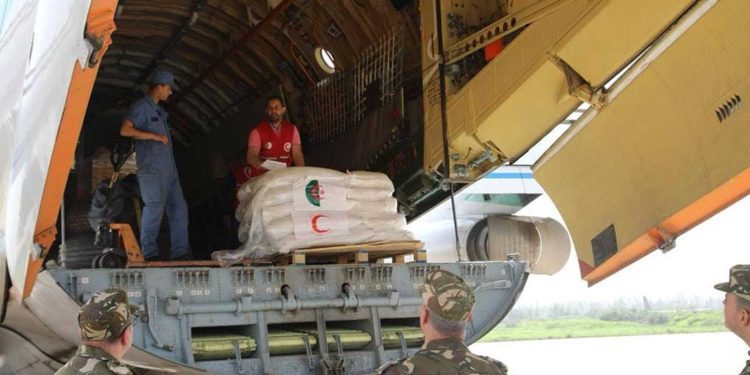 الهلال الأحمر…دفعة ثانية من المساعدات للأشقاء الفلسطينيين