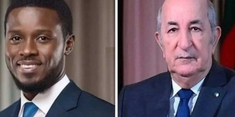 عقب انتخابه رئيس السنغال…الرئيس الجزائري يهنئ باسيرو ديوماي فاي