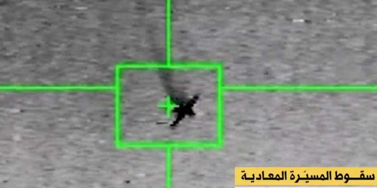 لبنان…حزب الله يسقط طائرة هرمز 900 الإسرائيلية