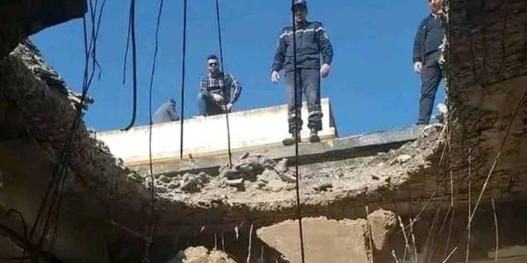 وهران…ضحايا عقب انهيار سقف قسم فوق رؤوس التلاميذ