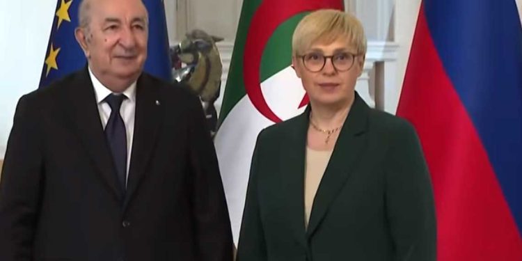 إعلان مشترك بين الجزائر وسلوفينيا