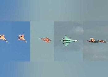 الطائرة الروسية Su-34E بتمويه صحراوي