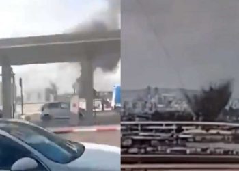 صاروخ من اليمن يسقط قرب مطار بن غوريون