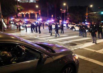 احتجاجات لوس أنجلوس: حظر تجول جزئي عقب اعمال تخريب