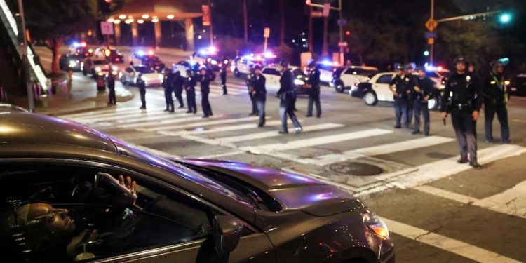 احتجاجات لوس أنجلوس: حظر تجول جزئي عقب اعمال تخريب