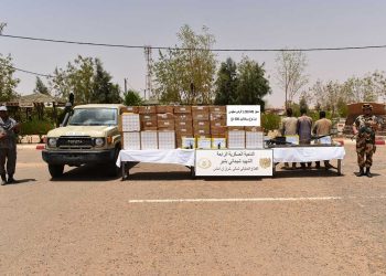 الجيش يحبط عملية تهريب ضخمة للمهلوسات و أسلحة