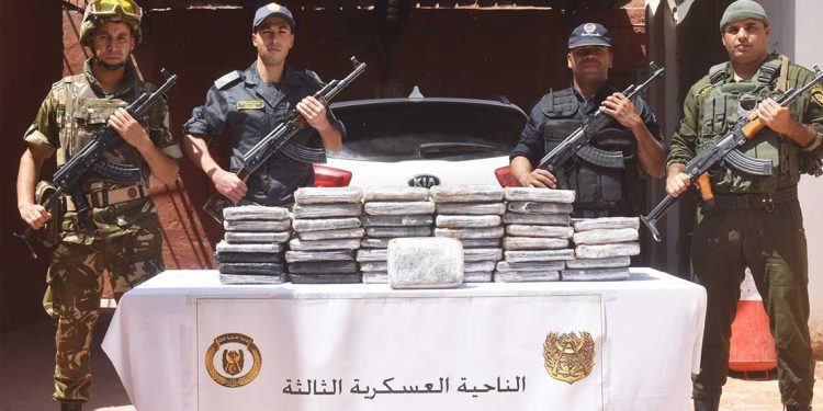 الجيش يحجز 85 كلغ من الكوكايين في عملية نوعية