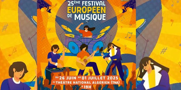 الموسيقى تجمع الثقافات: انطلاق الطبعة 25 للمهرجان الأوروبي بالجزائر العاصمة