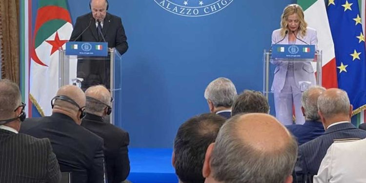 ميلوني…العلاقات مع الجزائر تزداد قوة