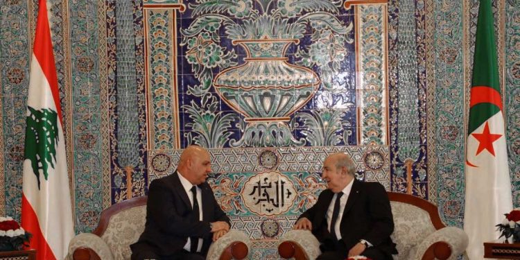 زيارة رسمية للرئيس اللبناني إلى الجزائر