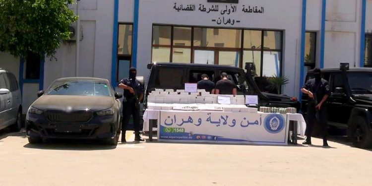 شبكة مخدرات مغربية في قبضة شرطة وهران