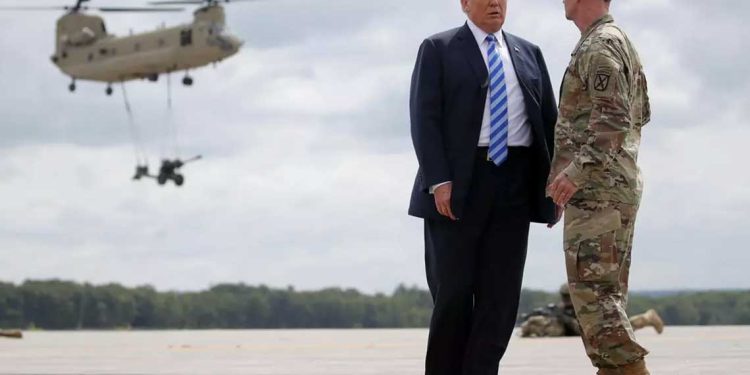 قوات الجيش تنتشر في العاصمة واشنطن بطلب من ترامب