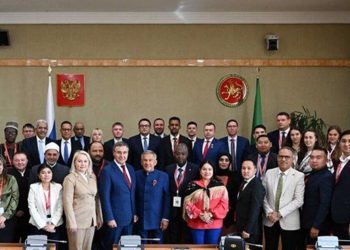 مشاركة الجزائر في قمة قازان للشباب