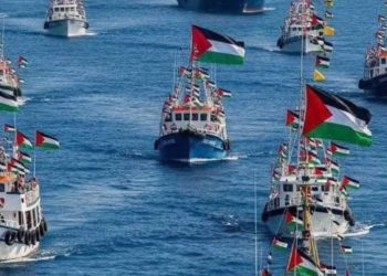 رغم التهديدات…أسطول كسر الحصار على فلسطين يكمل مسيرته نحو غزة