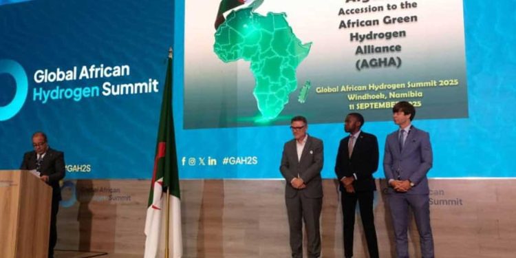 الجزائر تنضم رسميًا للتحالف الأفريقي للهيدروجين الأخضر