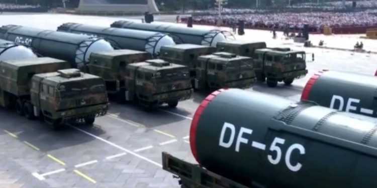 لأول مرة: الصين تكشف قواتها النووية في استعراض علني ضخم