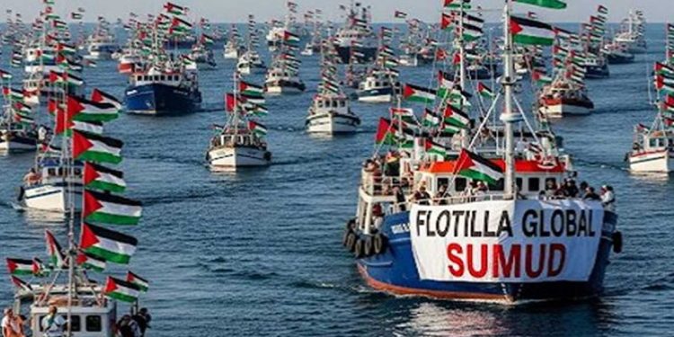 بعد اسبانيا…إيطاليا ترسل سفن حربية لدعم أسطول الصمود المتجه لغزة