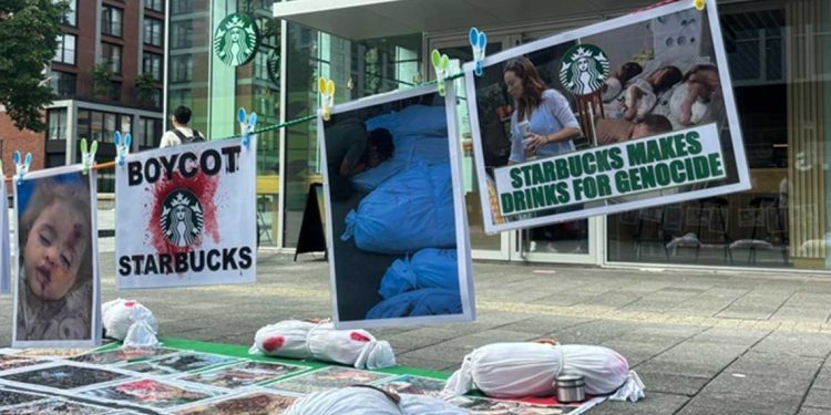 بسبب حرب الابادة في فلسطين …”ستاربكس” تغلق مئات الفروع