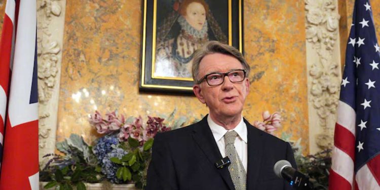 سفير بريطاني…أول ضحايا فضيحة جزيرة ابستين 