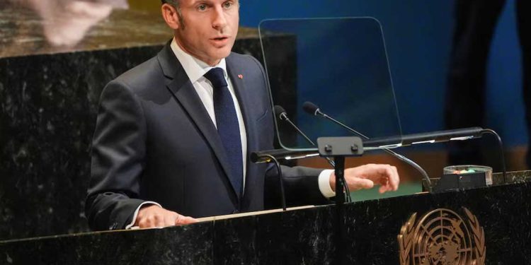 فرنسا تعترف بدولة فلسطين في الأمم المتحدة