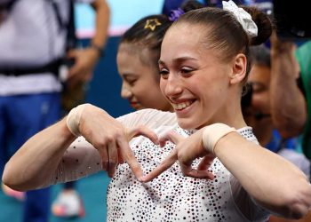 كيليا نمور تتألق مجدداً وتحرز الذهبية في كأس التحدي العالمي للجمباز