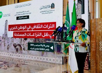 مليكة بن دودة تشرف على افتتاح جلسات التراث الثقافي في الوطن العربي