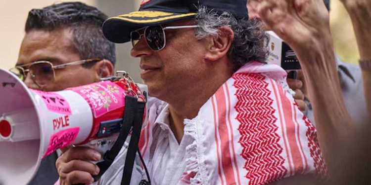 واشنطن تلغي تأشيرة رئيس كولومبيا بعد دعمه للفلسطينيين