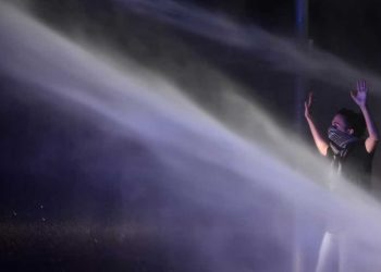 احتجاجات مؤيدة لفلسطين في أوديني الإيطالية قبل مباراة إسرائيل