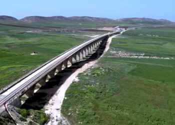 السكة الحديدية المشرية-البيض…تقدم سريع ودور اقتصادي محوري