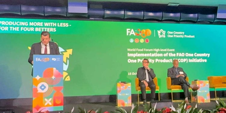 العاصمة الإيطالية روما…الجزائر تبرز التزاماتها بالأمن الغذائي