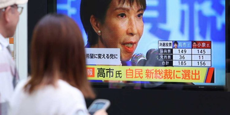 اليابان…سناء تاكايشي تقترب من منصب رئيسة الوزراء