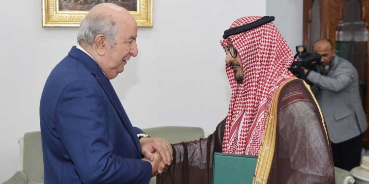 تبون سيتقبل السفير السعودي