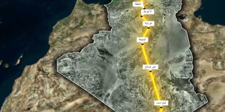 خط السكة الحديدية العابر للصحراء..الانتهاء من الدراسات الخاصة بجميع المقاطع