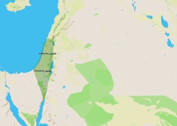 ما قصة خريطة تظهر الأراضي الفلسطينية بعد التحرير ؟