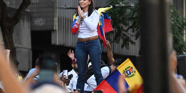 ماريا كورينا ماشادو تفوز بجائزة نوبل للسلام 2025