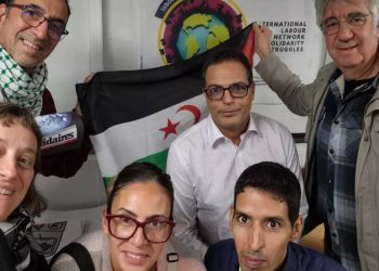 وفد نقابي صحراوي يبحث بباريس تعزيز التضامن مع كفاح الشعب الصحراوي